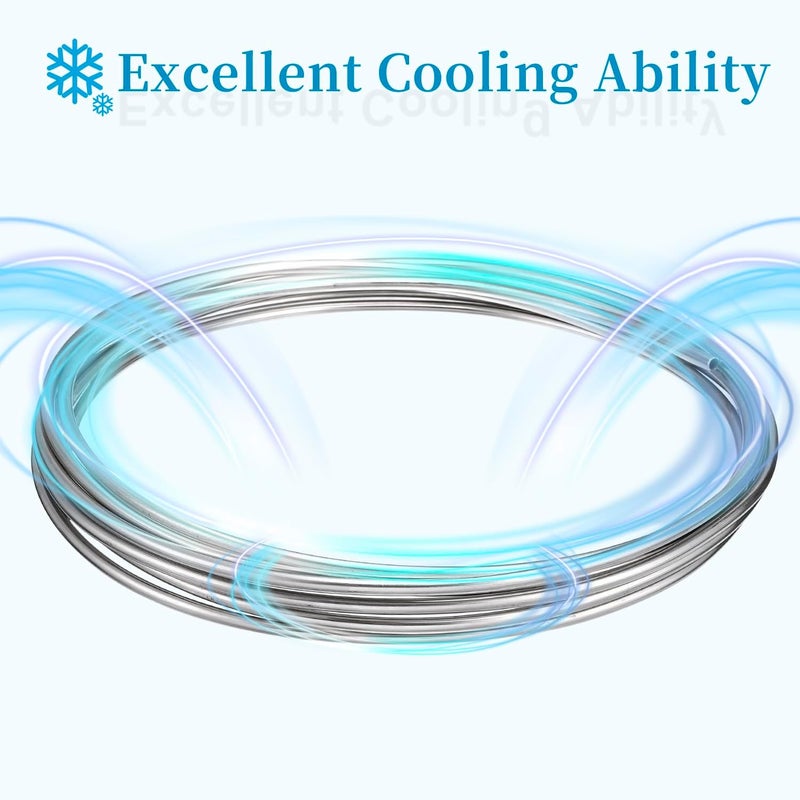 Vigorous Stainless Steel Tubing Coil, 1/2" x 25Ft 304 Welded Stainless Steel Tubing - Image 5